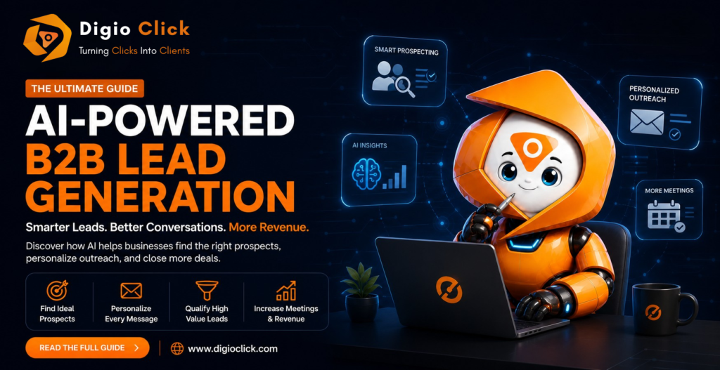 Discover how AI-powered B2B lead generation helps businesses find qualified prospects, personalise outreach, automate sales, and accelerate growth.