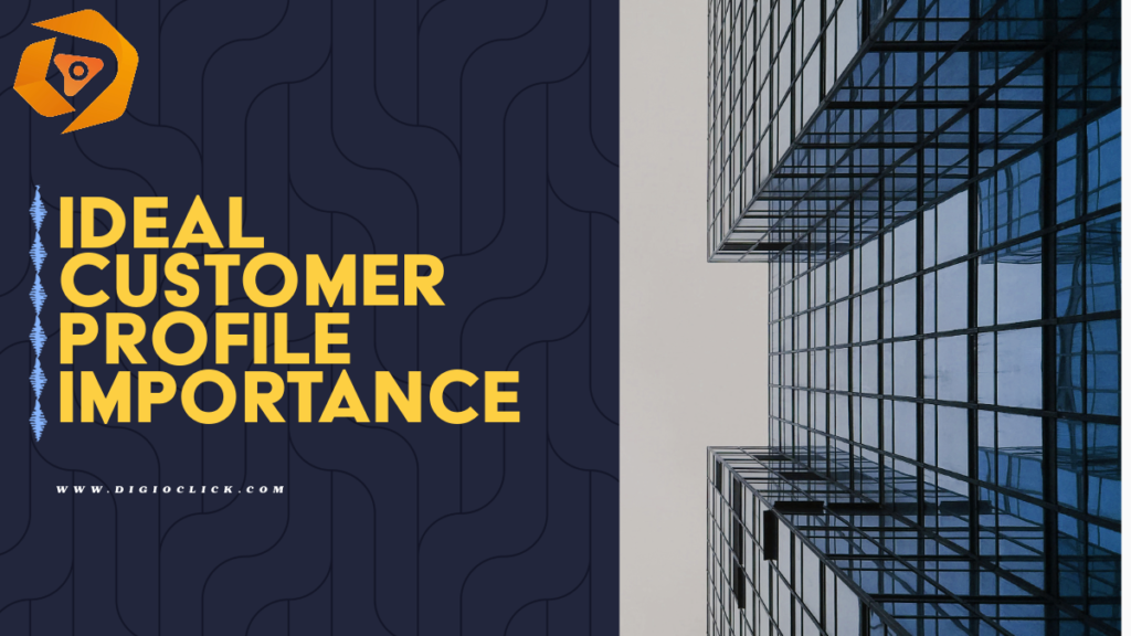 Why an Ideal Customer Profile (ICP) is Essential for B2B Growth A business target graphic representing a B2B Ideal Customer Profile (ICP) funnel with data nodes illustrating target company firmographics